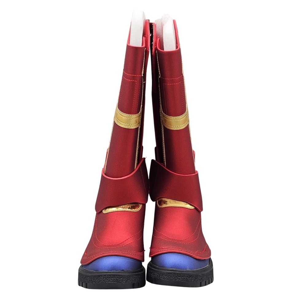 Rubie's Women's Size 9 Captain Marvel Boots Cosplay Costume Dress Up‎ Outfit - Picture 2 of 7